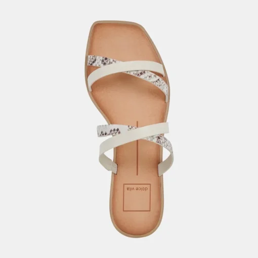 IRVING SANDALS OFF WHITE MULTI STELLA