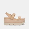 IZAK SANDALS FRENCH VANILLA LEATHER