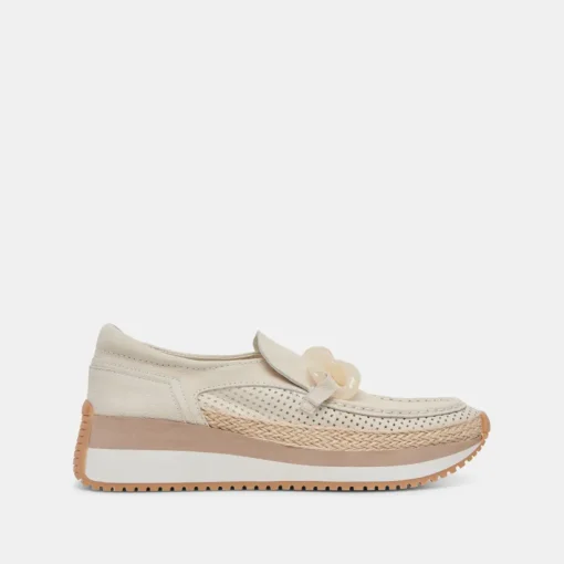 JADAH SNEAKERS IVORY NUBUCK