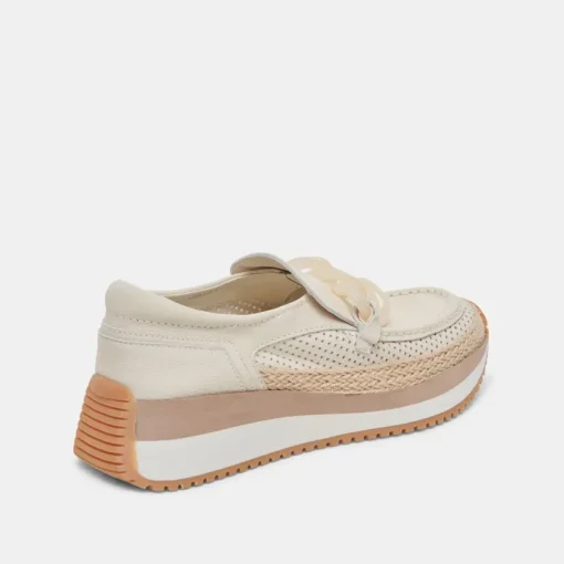 JADAH SNEAKERS IVORY NUBUCK