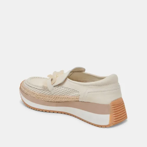 JADAH SNEAKERS IVORY NUBUCK