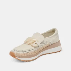 JADAH SNEAKERS IVORY NUBUCK