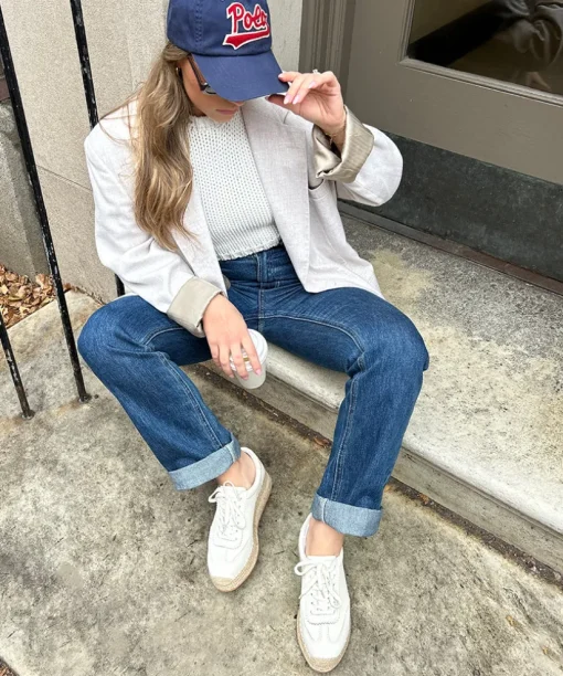 JAJA SNEAKERS WHITE LEATHER