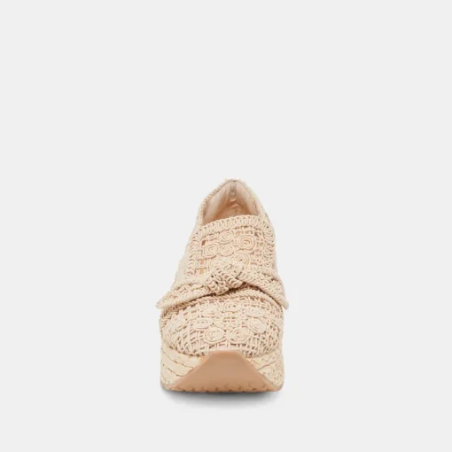 JAKA SNEAKERS NATURAL MACRAME