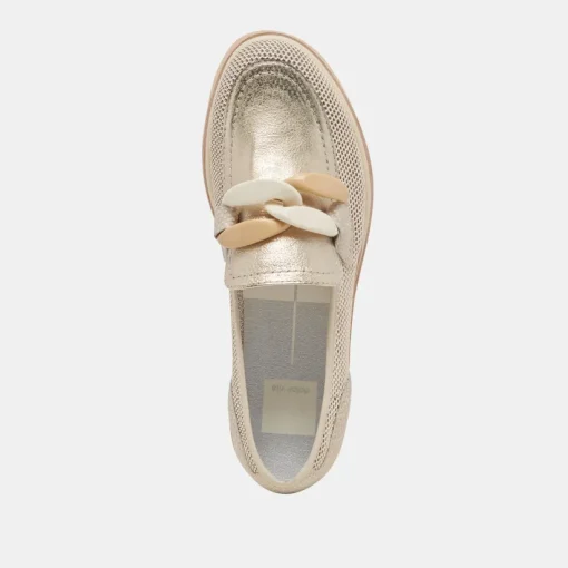 JAKSEN SNEAKERS GOLD MESH