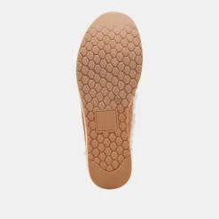JAMEY PLUSH SNEAKERS PECAN SUEDE