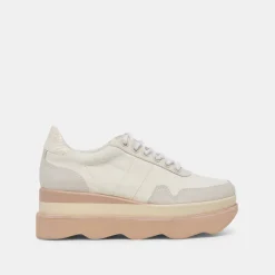 JAYNE SNEAKERS IVORY NUBUCK