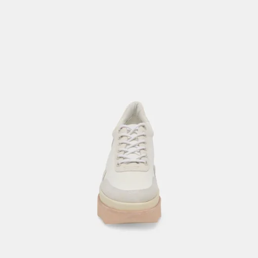 JAYNE SNEAKERS IVORY NUBUCK