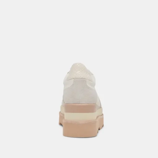 JAYNE SNEAKERS IVORY NUBUCK