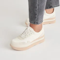 JAYNE SNEAKERS IVORY NUBUCK