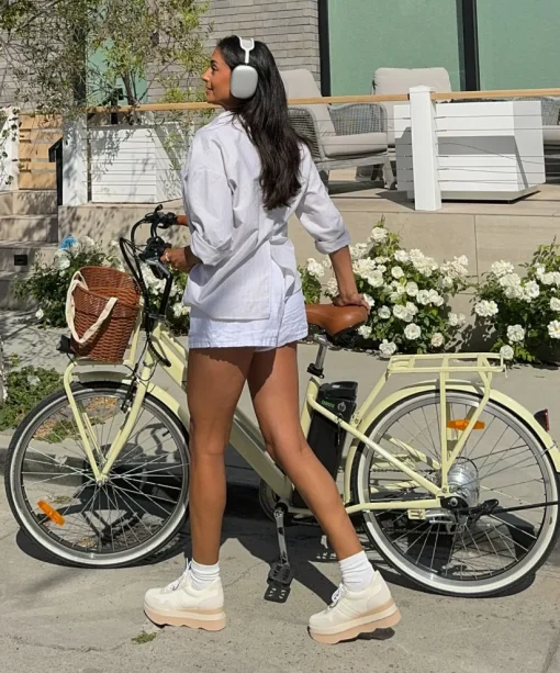 JAYNE SNEAKERS IVORY NUBUCK