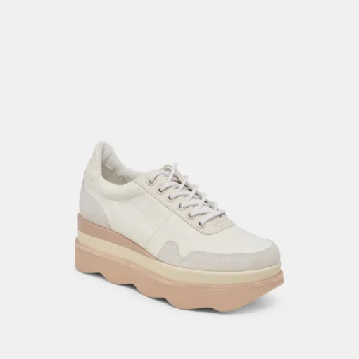 JAYNE SNEAKERS IVORY NUBUCK