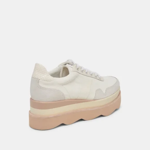 JAYNE SNEAKERS IVORY NUBUCK
