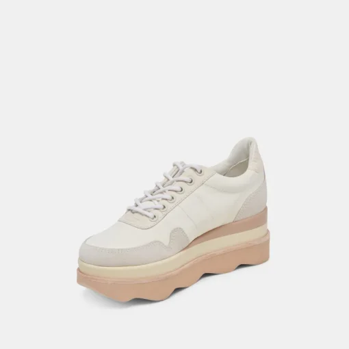 JAYNE SNEAKERS IVORY NUBUCK