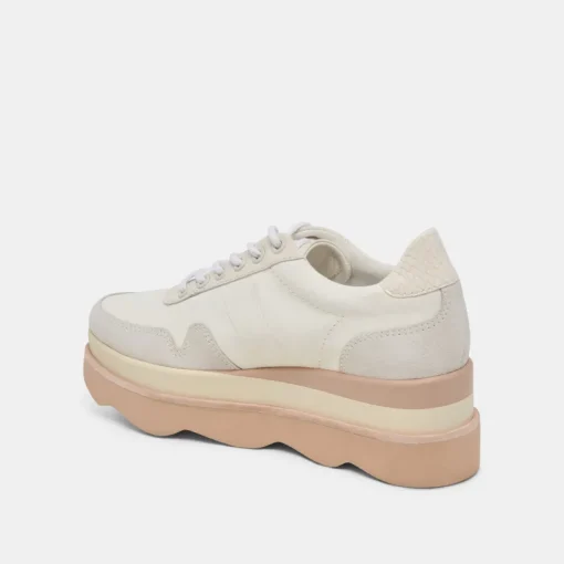 JAYNE SNEAKERS IVORY NUBUCK