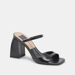 JEMMY HEELS MIDNIGHT CRINKLE PATENT