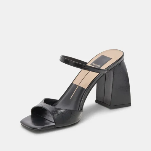 JEMMY HEELS MIDNIGHT CRINKLE PATENT