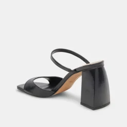 JEMMY HEELS MIDNIGHT CRINKLE PATENT