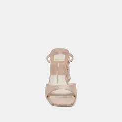 JEMMY PEARL HEELS CHAMPAGNE SILK