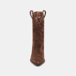 JESSEY BOOTS DK BROWN SUEDE