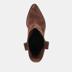 JESSEY BOOTS DK BROWN SUEDE