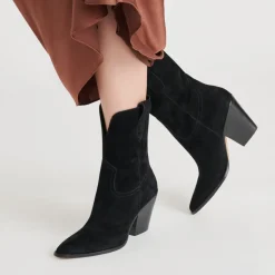 JESSEY BOOTS ONYX SUEDE