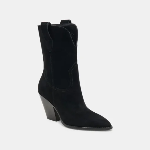 JESSEY BOOTS ONYX SUEDE