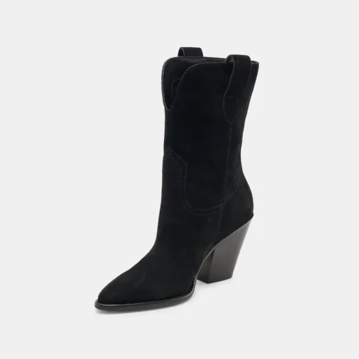 JESSEY BOOTS ONYX SUEDE
