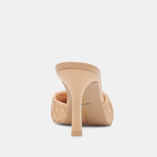KAIRI HEELS FRENCH VANILLA LEATHER