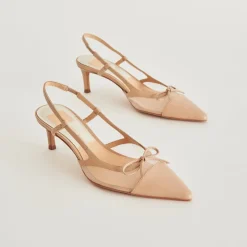 KANDI HEELS BLUSH MESH