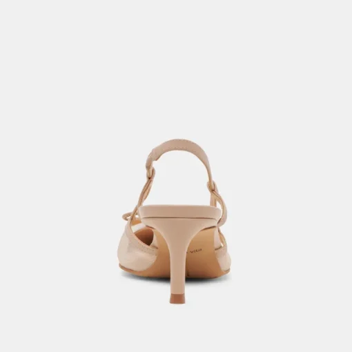 KANDI HEELS BLUSH MESH