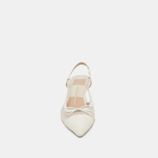KANDI HEELS WHITE MESH