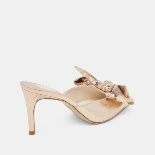 KAYLI HEELS PLATINUM SATIN