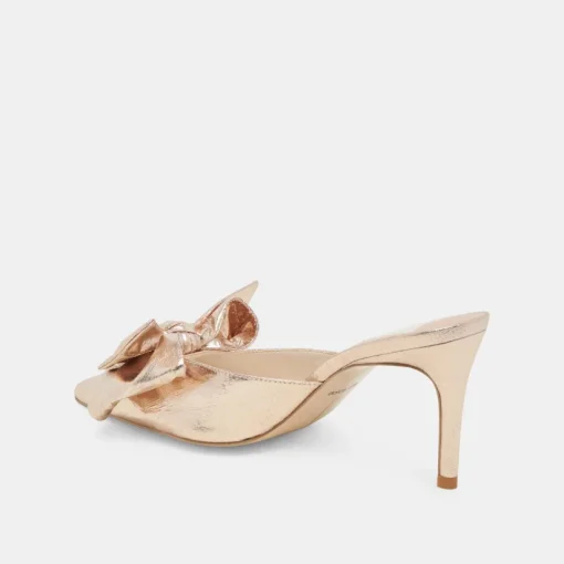 KAYLI HEELS PLATINUM SATIN