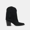 KAYLIE BOOTS BLACK NUBUCK