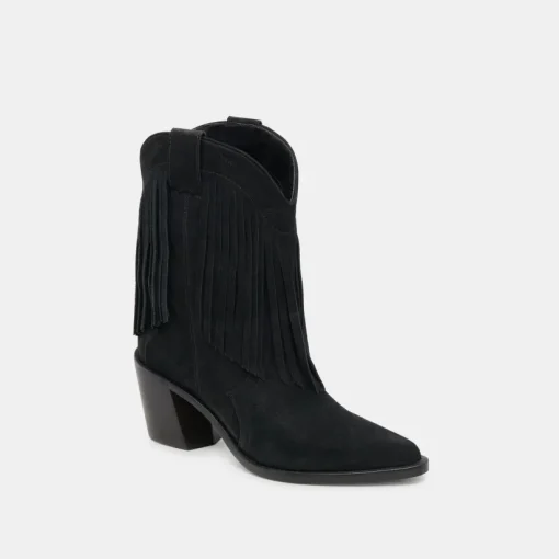 KAYLIE BOOTS BLACK NUBUCK