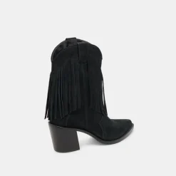 KAYLIE BOOTS BLACK NUBUCK