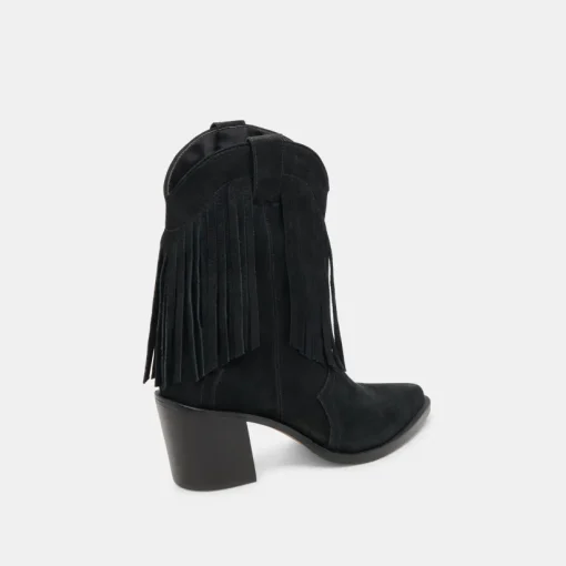 KAYLIE BOOTS BLACK NUBUCK