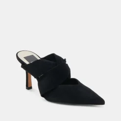 KELSY HEELS ONYX SUEDE