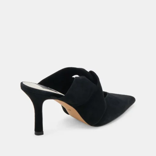 KELSY HEELS ONYX SUEDE
