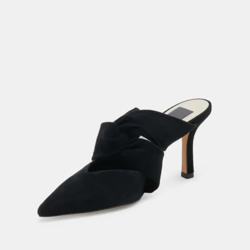 KELSY HEELS ONYX SUEDE