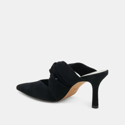 KELSY HEELS ONYX SUEDE
