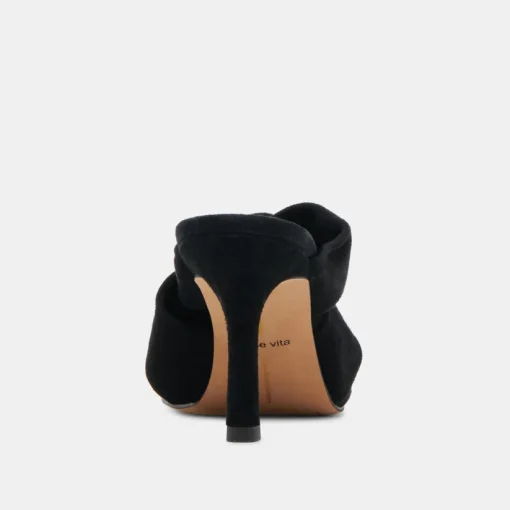 KELSY HEELS ONYX SUEDE
