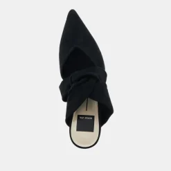 KELSY HEELS ONYX SUEDE