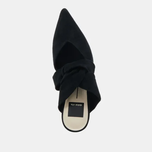 KELSY HEELS ONYX SUEDE