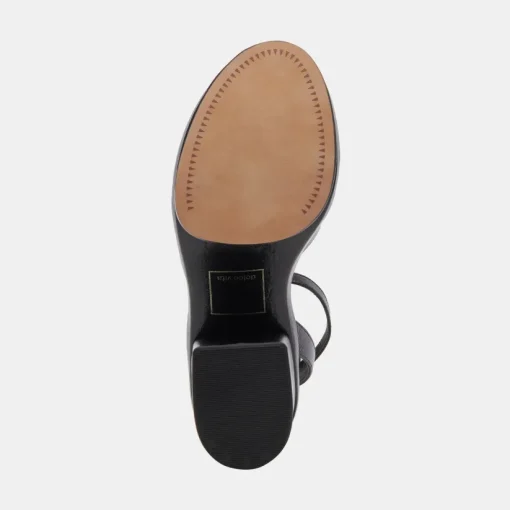 LAISHA HEELS MIDNIGHT CRINKLE PATENT