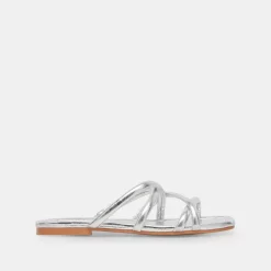 LANZA SANDALS SILVER METALLIC STELLA