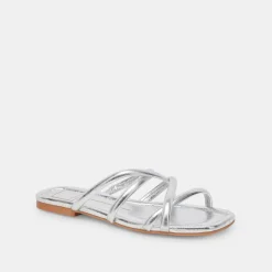 LANZA SANDALS SILVER METALLIC STELLA