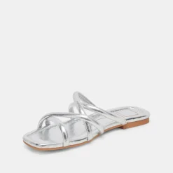 LANZA SANDALS SILVER METALLIC STELLA