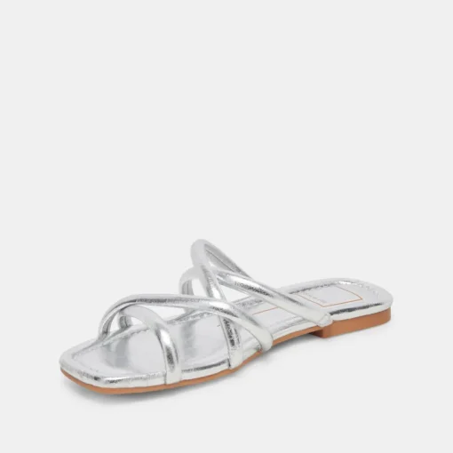 LANZA SANDALS SILVER METALLIC STELLA